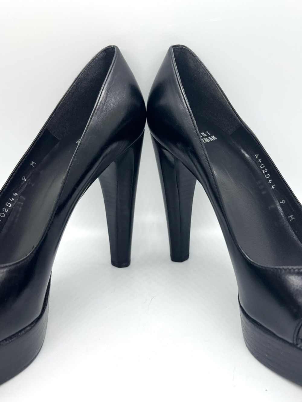 Stuart Weitzman Peep Toe Platform Heels - Picture 11 of 15